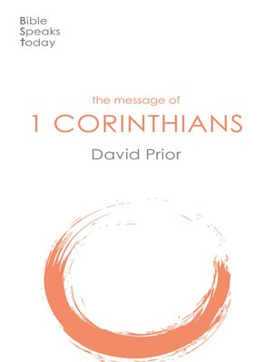 cover image of The Message of 1 Corinthians